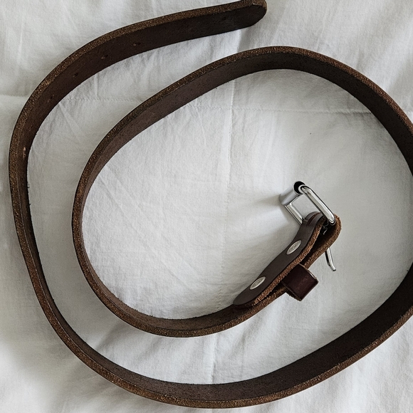 Solid leather belt 👌 - Picture 4 of 4